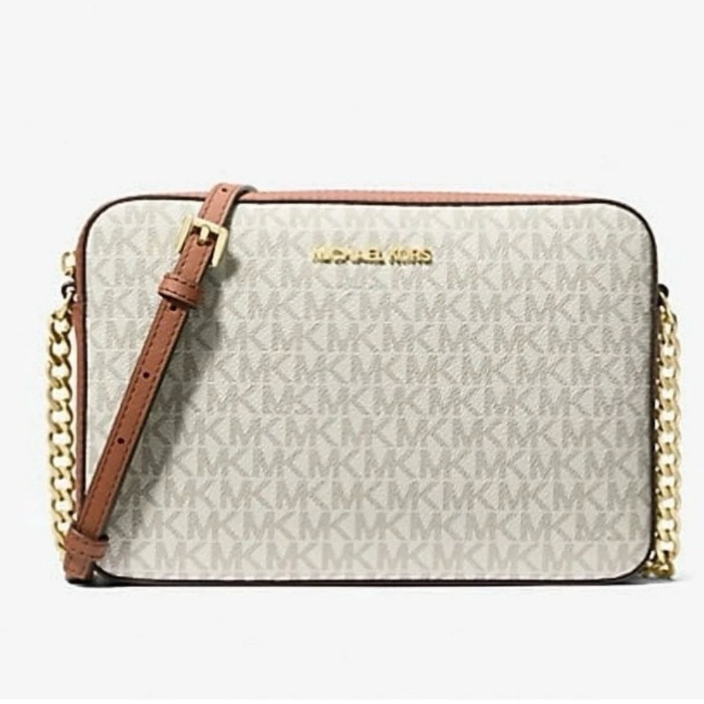 Michael Kors Women's Jet Set Large East West Crossbody Handbag